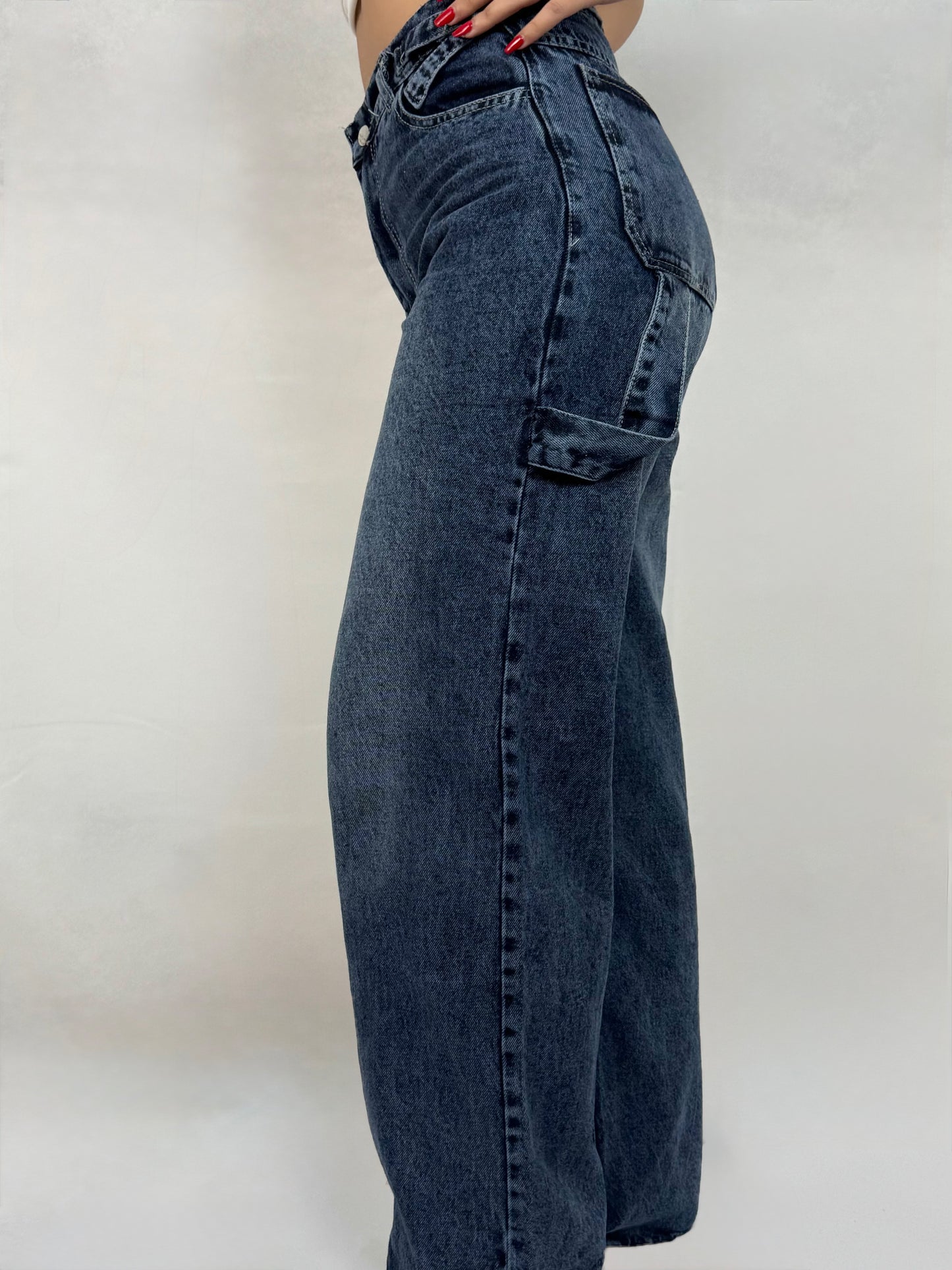 Dark washed jeans