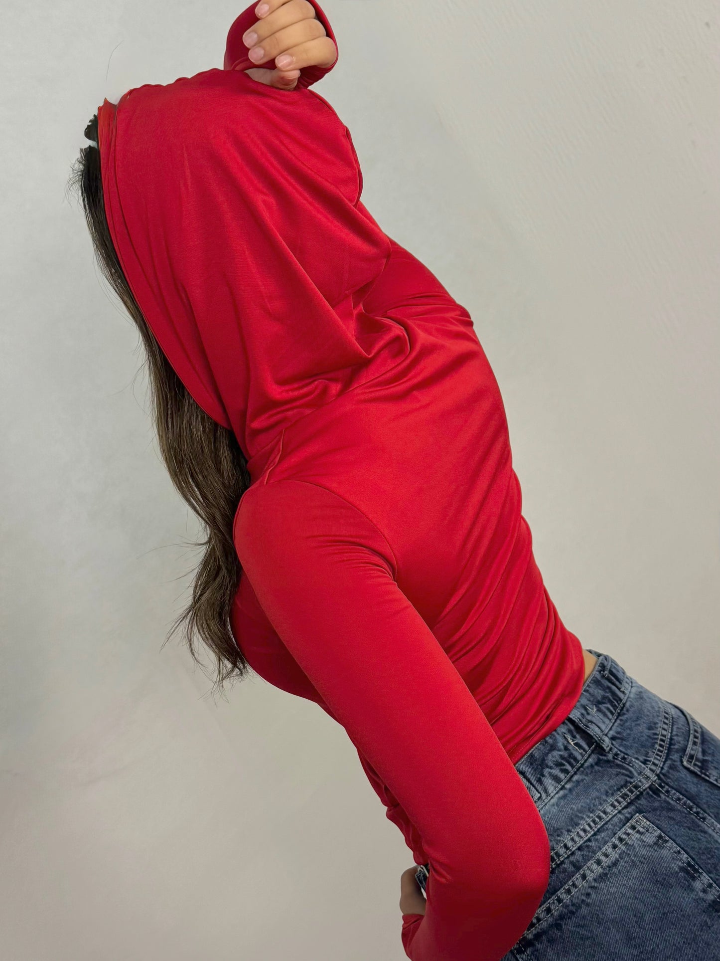 Hooded basic top code(791)
