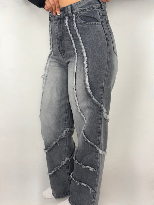 39 Washed gray jeans