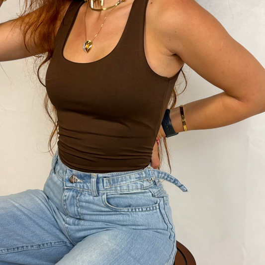 Sleeveless Bodysuit code (831)