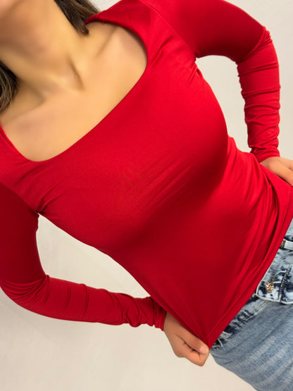 Square neck basic top code(757)
